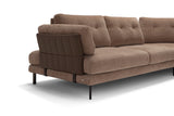 Lara Sectional in Fabric & Leather by ESF Furniture at Eve Furniture