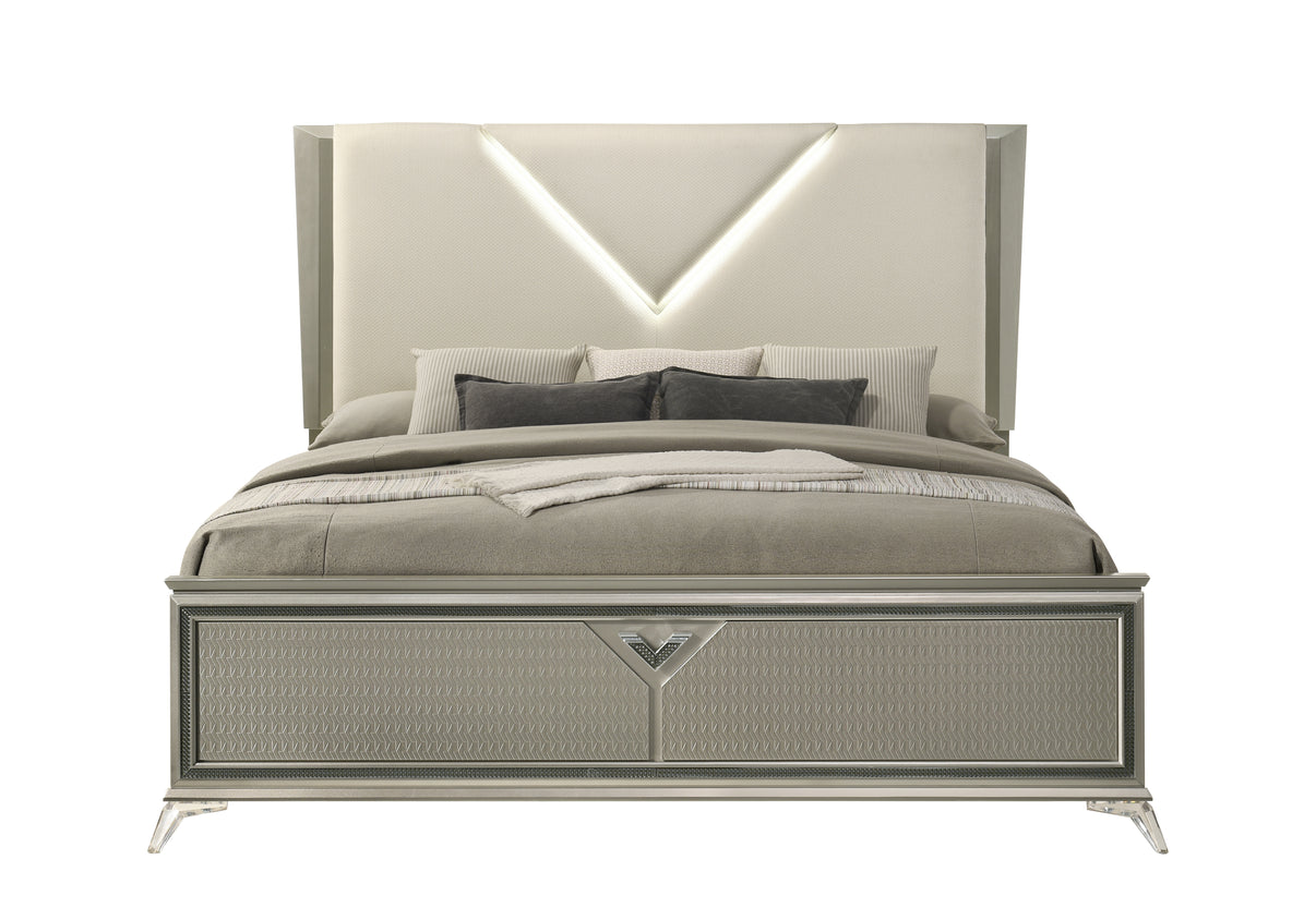 Larana Grey Bedroom Set by New Era Innovations at Eve Furniture