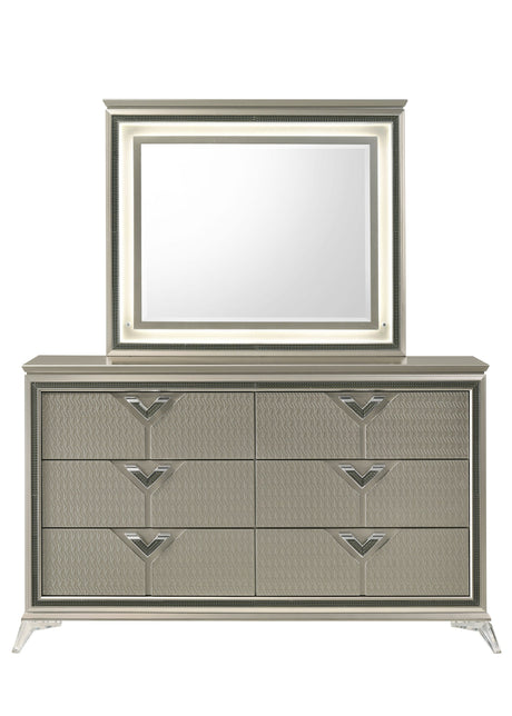 Larana Grey Bedroom Set by New Era Innovations at Eve Furniture
