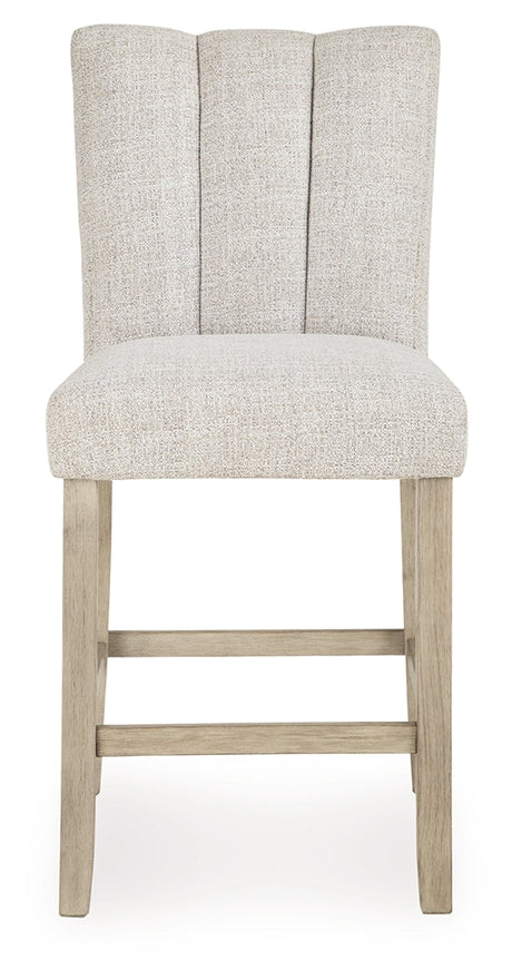 Larawyn Bisque Counter Height Set by Ashley at Eve Furniture