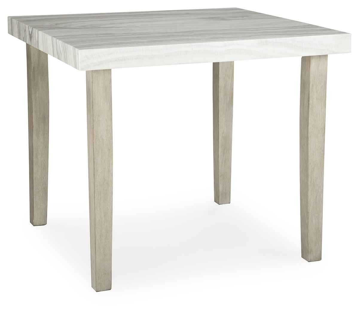 Larawyn Bisque Counter Height Dining Table by Ashley at Eve Furniture