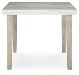 Larawyn Bisque Counter Height Dining Table by Ashley at Eve Furniture