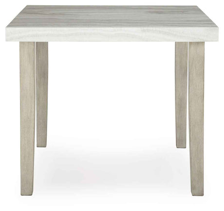 Larawyn Bisque Counter Height Dining Table by Ashley at Eve Furniture