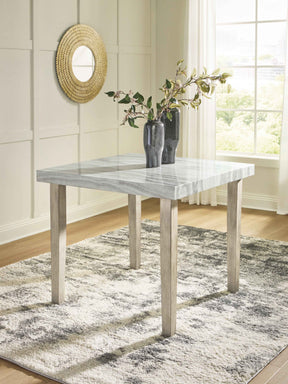 Larawyn Bisque Counter Height Dining Table by Ashley at Eve Furniture