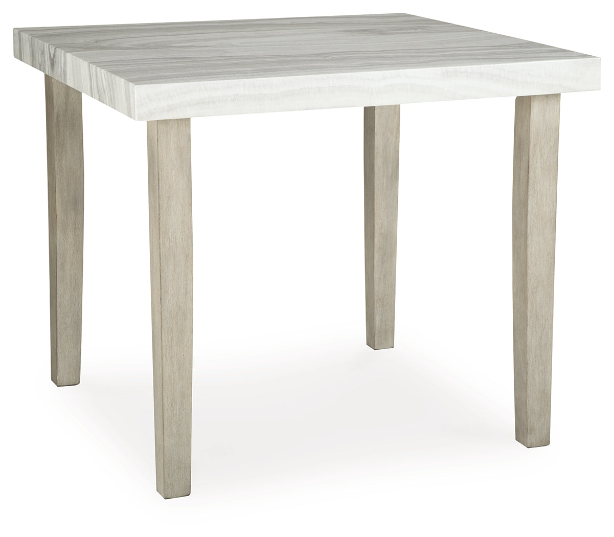 Larawyn Bisque Counter Height Dining Table by Ashley at Eve Furniture