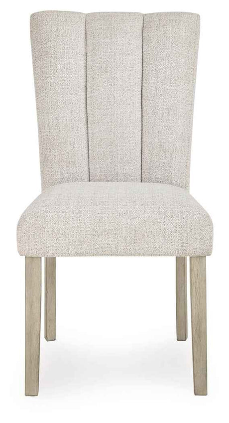 Larawyn Bisque Dining Chair, Set of 2 by Ashley at Eve Furniture