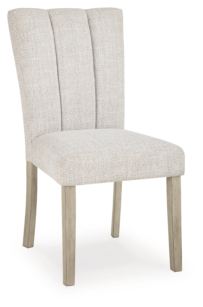Larawyn Bisque Dining Room Set by Ashley at Eve Furniture