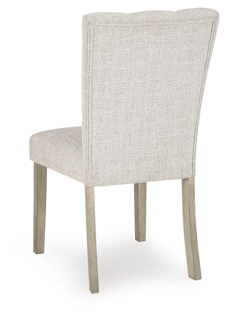 Larawyn Bisque Dining Room Set by Ashley at Eve Furniture