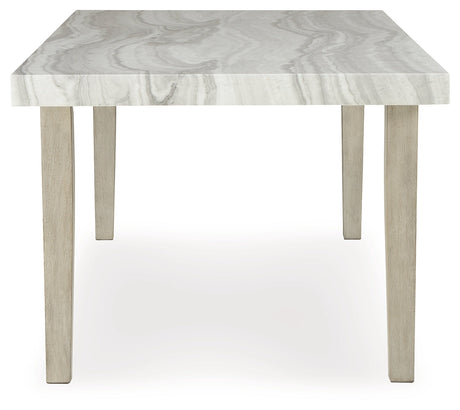 Larawyn Bisque Dining Room Set by Ashley at Eve Furniture
