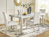 Larawyn Bisque Dining Room Set by Ashley at Eve Furniture