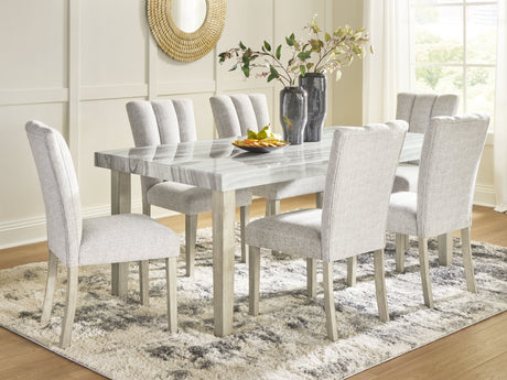 Larawyn Bisque Dining Room Set by Ashley at Eve Furniture