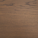 Laraya Dark Brown Wood Arched Console Table by Mercana at Eve Furniture
