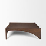 Laraya Medium Brown Wood Coffee Table by Mercana at Eve Furniture
