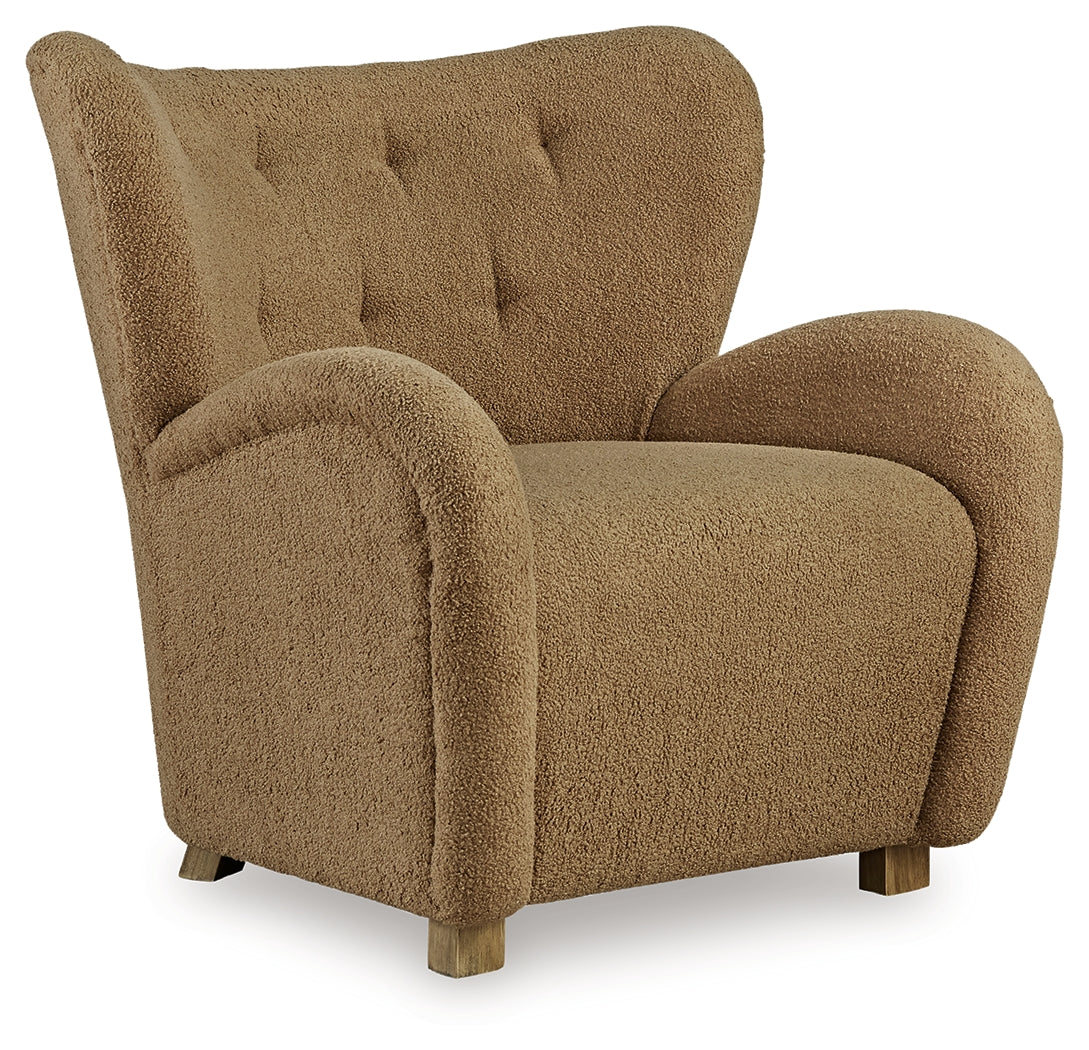 Larbell Camel Accent Chair