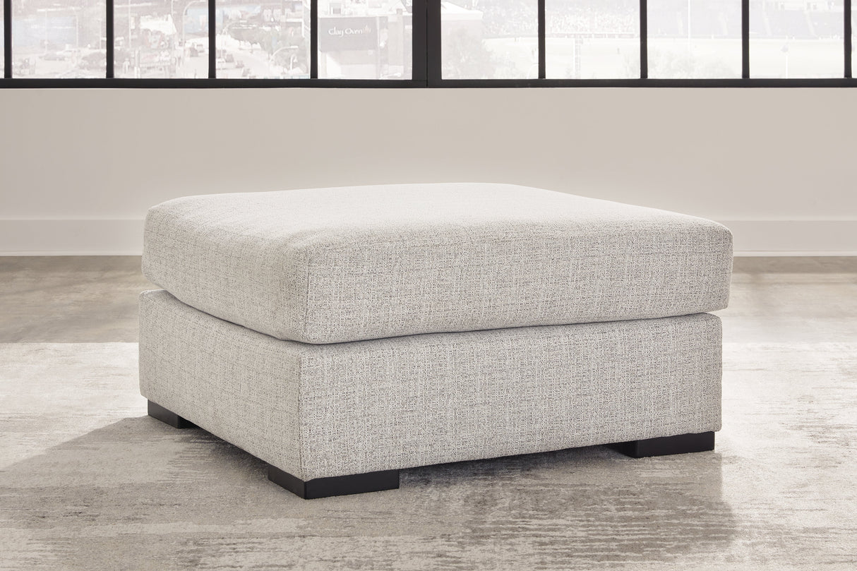 Larce Nuvella Stone Oversized Accent Ottoman