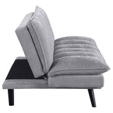 Laredo Upholstered Convertible Sofa Bed Grey