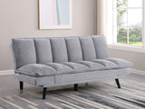 Laredo Upholstered Convertible Sofa Bed Grey