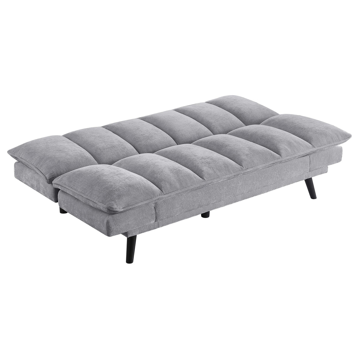 Laredo Upholstered Convertible Sofa Bed Grey