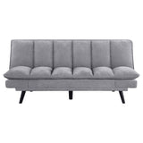 Laredo Upholstered Convertible Sofa Bed Grey