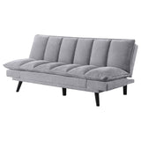 Laredo Upholstered Convertible Sofa Bed Grey