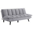 Laredo Upholstered Tufted Convertible Sofa Bed Grey by Coaster at Eve Furniture