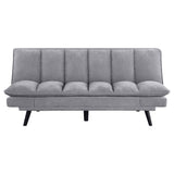 Laredo Upholstered Tufted Convertible Sofa Bed Grey by Coaster at Eve Furniture