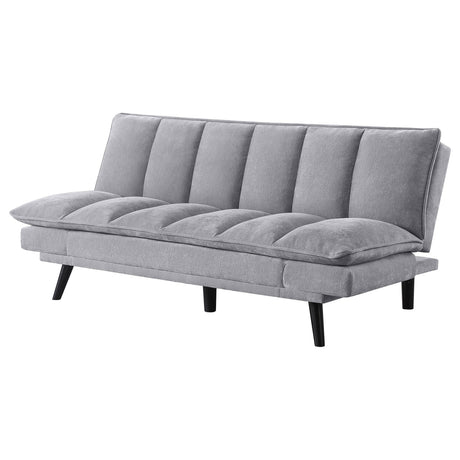 Laredo Upholstered Tufted Convertible Sofa Bed Grey by Coaster at Eve Furniture