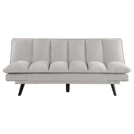 Laredo Upholstered Tufted Convertible Sofa Bed Light Grey by Coaster at Eve Furniture