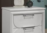 Lareina Pearl White 5-Piece Twin Bedroom Set by Furniture of America at Eve Furniture
