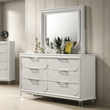 Lareina Pearl White Dresser by Furniture of America at Eve Furniture