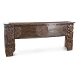 Large Carved Wooden Console Table by Home Trends & Design at Eve Furniture