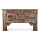 Large Carved Wooden Console Table by Home Trends & Design at Eve Furniture