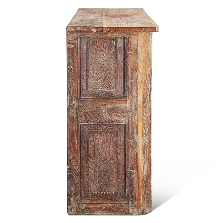 Large Carved Wooden Console Table by Home Trends & Design at Eve Furniture