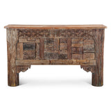 Large Carved Wooden Console Table by Home Trends & Design at Eve Furniture