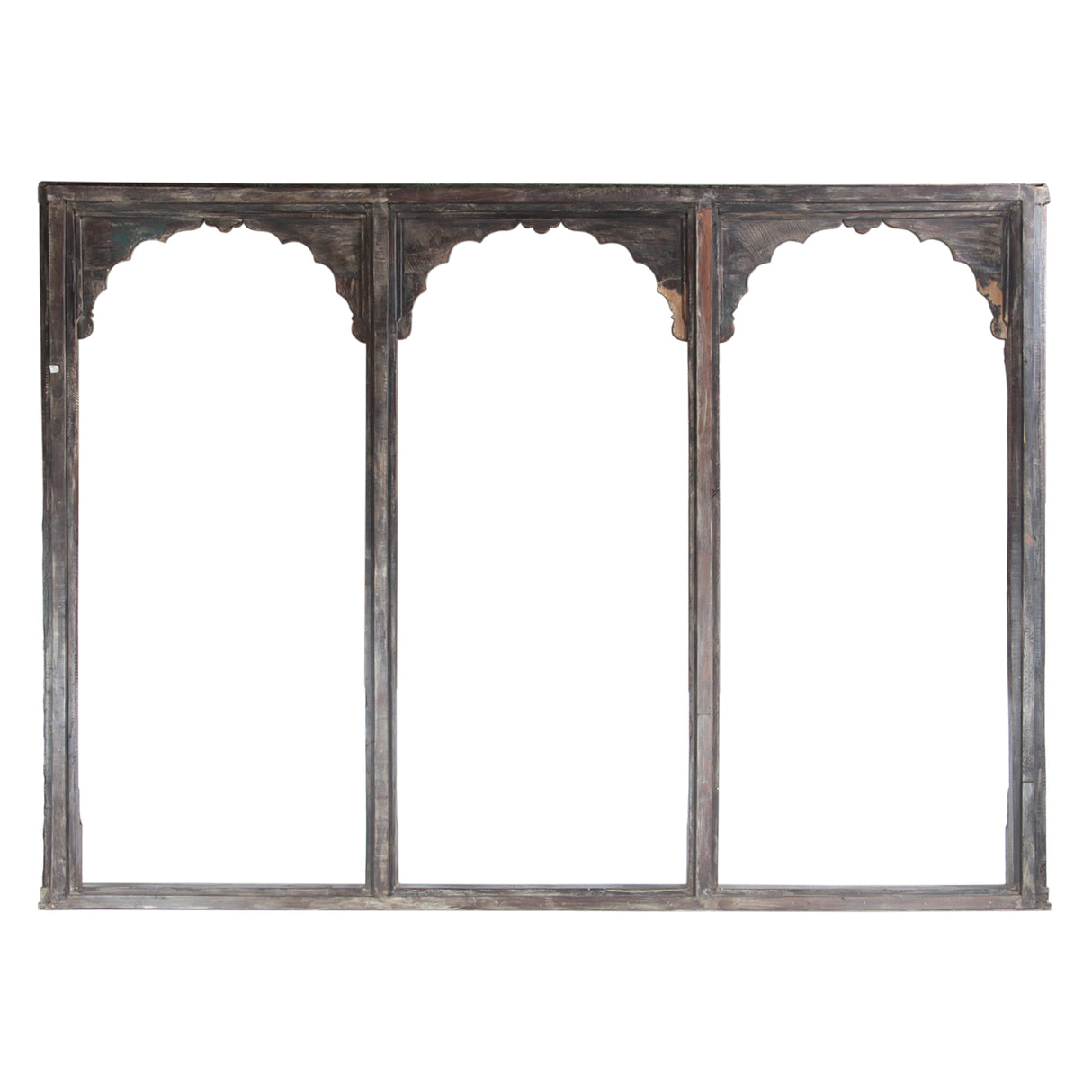 Large Hand Carved Wood Triple Arch by Home Trends & Design at Eve Furniture