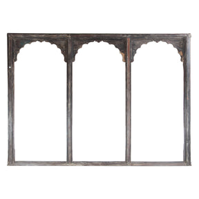Large Hand Carved Wood Triple Arch by Home Trends & Design at Eve Furniture