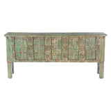 Large Vintage Wood Door Console Table by Home Trends & Design at Eve Furniture