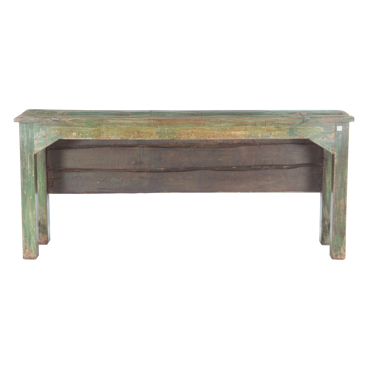 Large Vintage Wood Door Console Table by Home Trends & Design at Eve Furniture