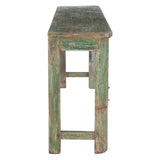 Large Vintage Wood Door Console Table by Home Trends & Design at Eve Furniture