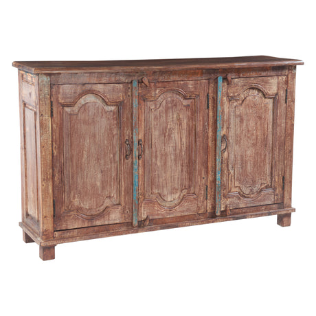 Large Wood Sideboard Crafted from Three Vintage Doors by Home Trends & Design at Eve Furniture