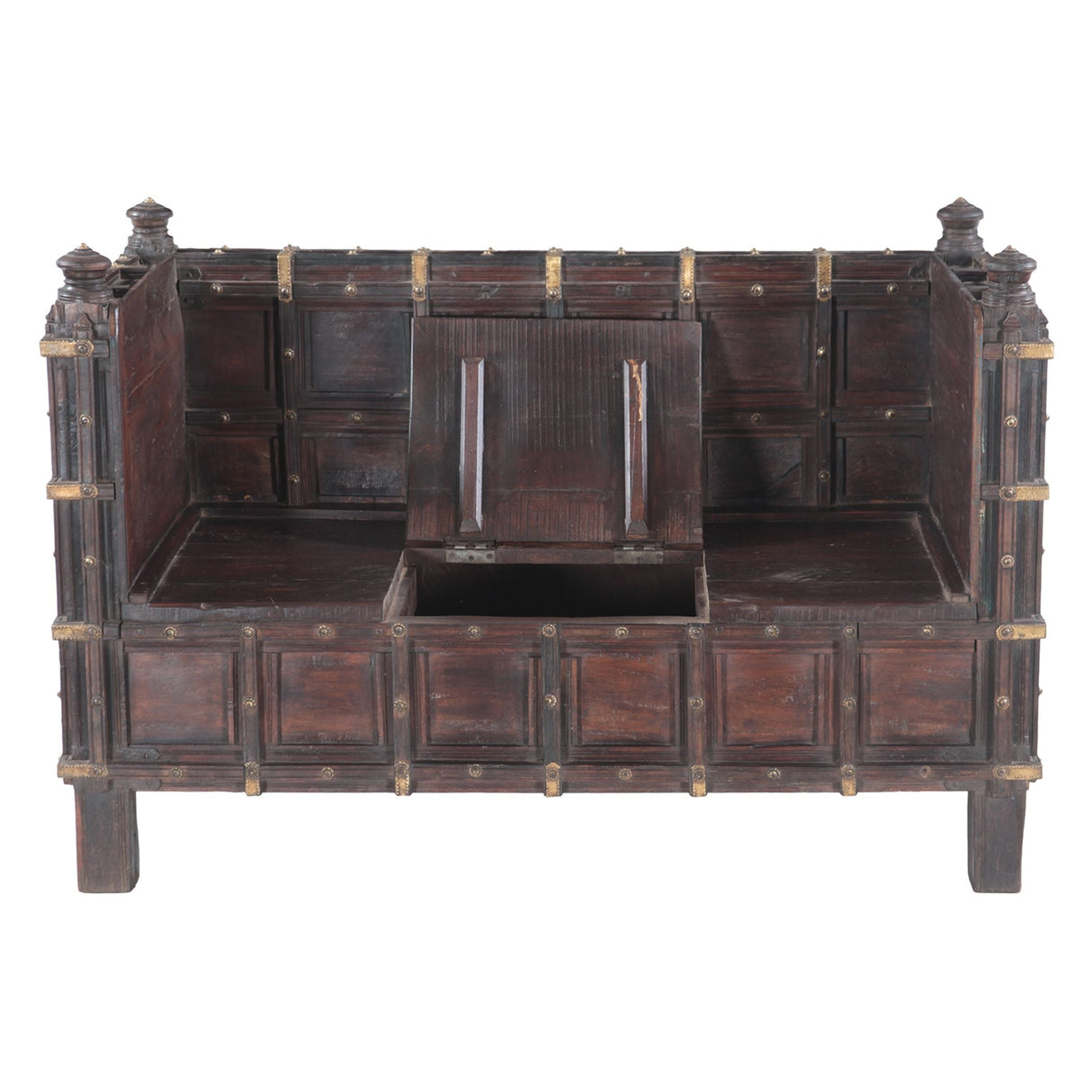 Large Wooden Sofa Crafted from Vintage Stick Box by Home Trends & Design at Eve Furniture