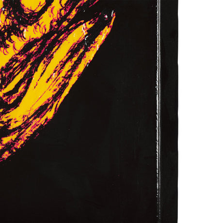 Largemouth Bass Orange by Mercana Studio a Hand Embellished Textured Canvas by Mercana at Eve Furniture