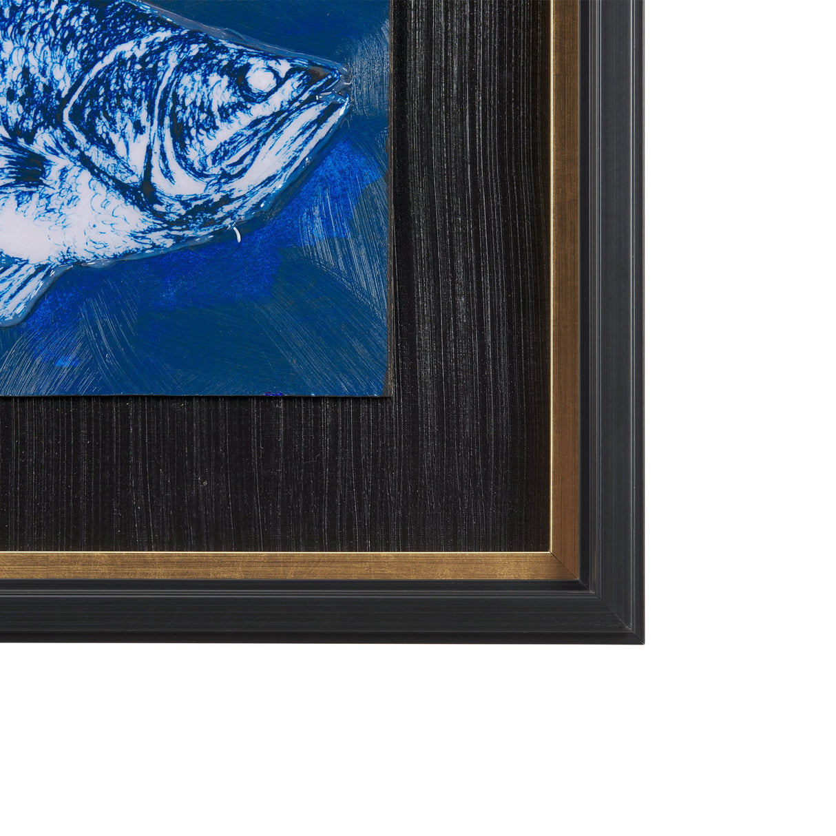 Largemouth Bass Print 4 in 1 by Mercana Studio a Hand Embellished Textured Framed Art Print by Mercana at Eve Furniture