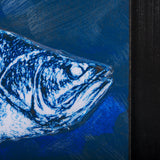 Largemouth Bass Print 4 in 1 by Mercana Studio a Hand Embellished Textured Framed Art Print by Mercana at Eve Furniture