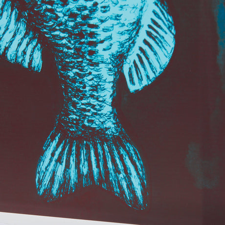 Largemouth Bass Print 4 in 1 by Simeng a Framed Art Print Matted under Glass by Mercana at Eve Furniture