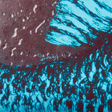 Largemouth Bass Turquoise by Mercana Studio a Hand Embellished Textured Framed Art Print by Mercana at Eve Furniture