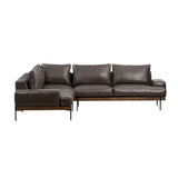 Largo Storm 3 Piece Sectional by Classic Home at Eve Furniture