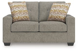 Larimer Iron Loveseat by Ashley at Eve Furniture