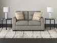 Larimer Iron Loveseat by Ashley at Eve Furniture