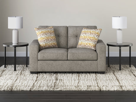 Larimer Iron Loveseat by Ashley at Eve Furniture